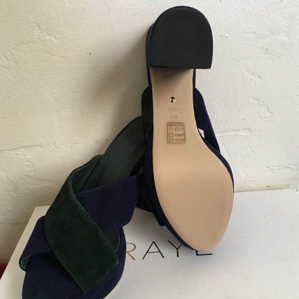 Cross strap Raye platform mules - Picture 5 of 5